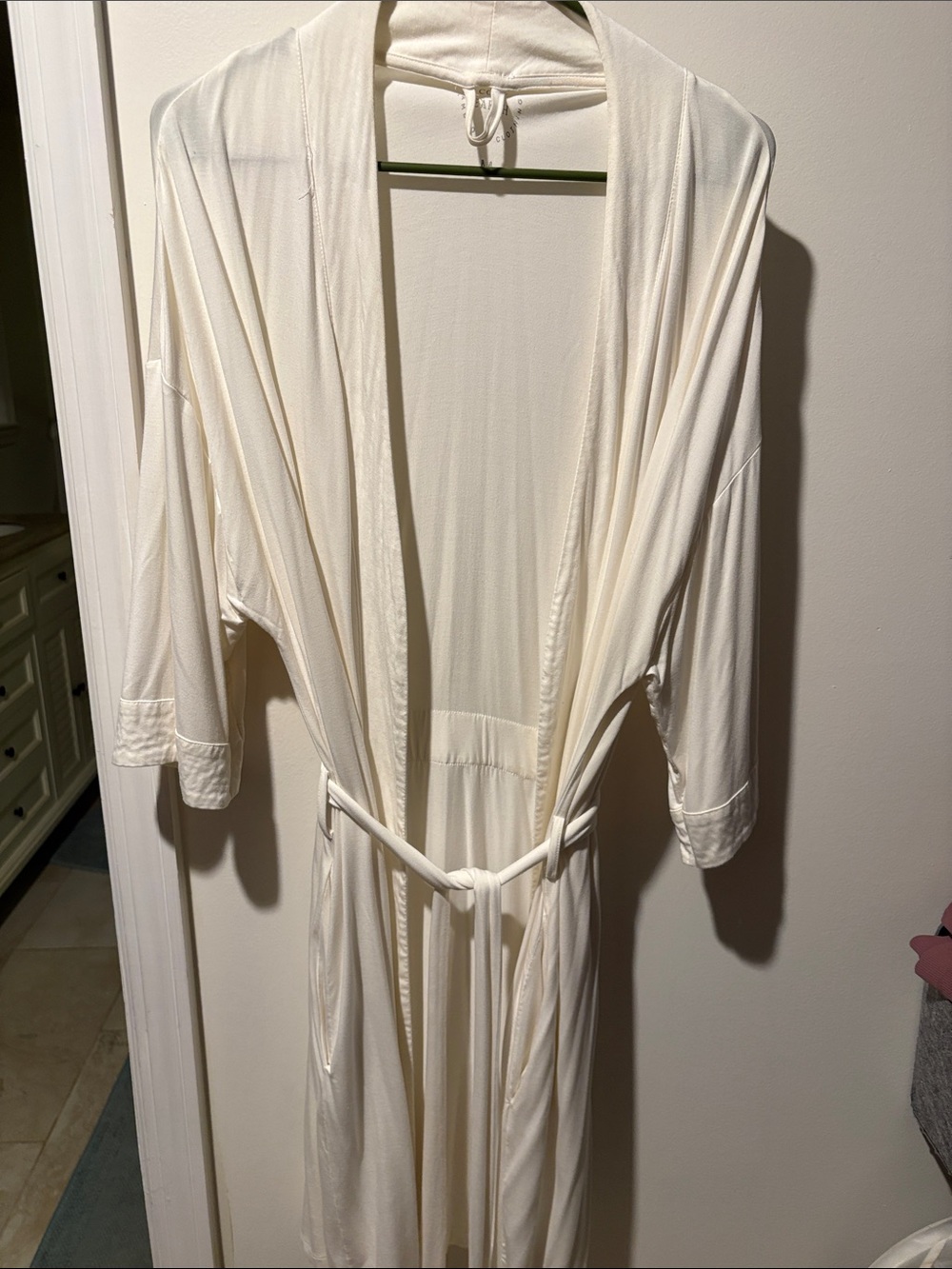 Cozy Earth Women's Bamboo Stretch-Knit Kimono Robe - Picture 3 of 4